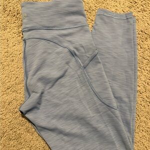 lululemon athletica Light Blue Leggings (NWOT)